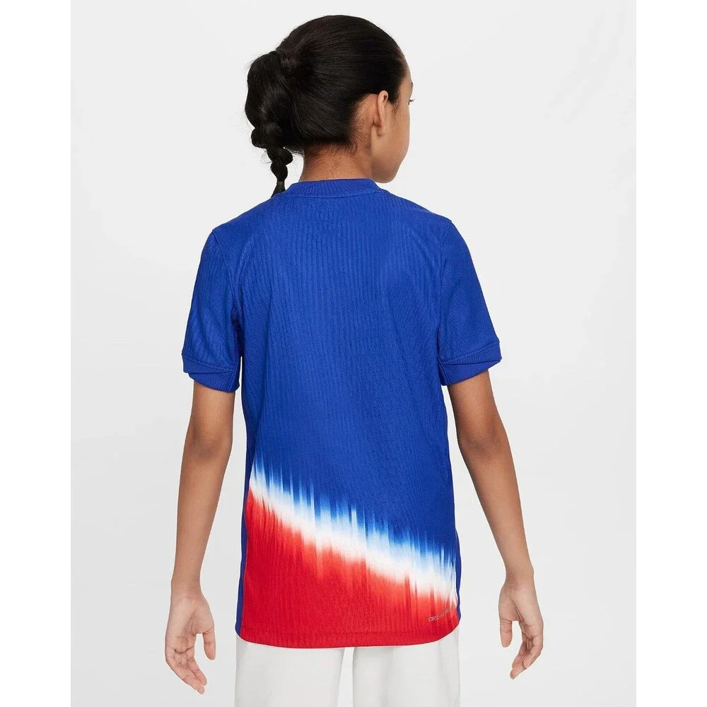 Nike 2024 USWNT 4-Star USA Adv Knit Away Soccer Jersey FJ1526-418 Kids Medium